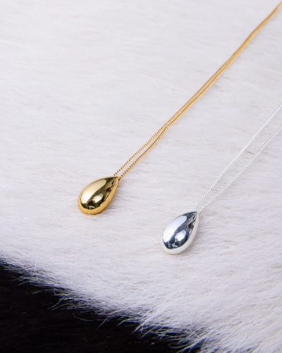 Silver necklace with a drop pendant from the OLIWCIAKS collection (C24/WIO/17AG) - oliwciaks_zmniejszone-61.jpg