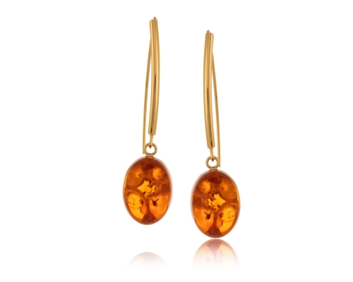 Kolczyki z bursztynem z kolekcji Amber (P24/TYN/02AU) - p24_tyn_02.jpg