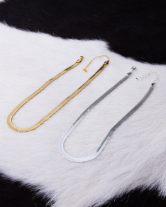 Gold-plated necklace from the OLIWCIAKS collection (C23/ZIM/106/1AU)