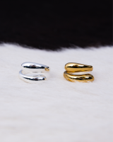 Silver ring tears smaller from the OLIWCIAKS collection (R24/WIO/AG64) - 72945.png