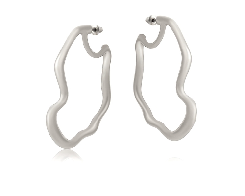 Kolczyki pozłacane o nieregularnym kształcie (P24/LAT/34AG) - p24_lat_34 (2).jpg