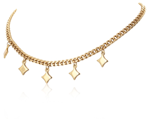 Necklace with geometric pendants (C24/JES/01AU) - c24_ten_19.jpg