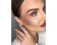 Earrings with Clover Decorated with Preciosa Crystals from Merymejkap Collection (P24/MER/09AU) - Projekt bez nazwy - 2024-11-05T081340.824.png