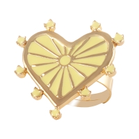 Pierścionek z sercem, z emalią z kolekcji Bella (R23/ZWE/56/E AU) - R23_ZWE_56_E (3).jpg