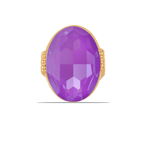 Pierścionek z dużym,  kamieniem Crystal Electric Violet Ignite z kolekcji Primero (R23/ZIM/113/16AU) - Projekt bez nazwy - 2025-06-02T095155.459.png