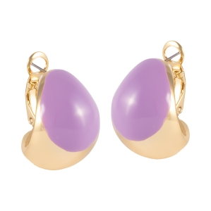 Kolczyki duże, kolorowe łezki (P24/ZIM/08AU)