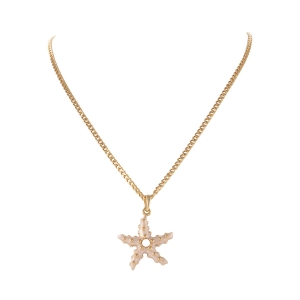 Naszyjnik z perłową rozgwiazdą zdobioną perełką z kolekcji Oceanique (C25/LAT/04AU)