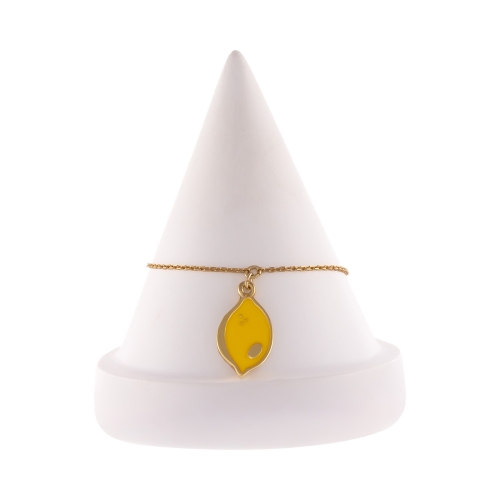 Bransoletka z zawieszką cytrynką (B25/LAT/114AU)  - b25_lat_114.jpg