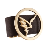 Czarna, skórzana bransoletka z logo Colibra (LV22/JES/158AU) - lv_22_jes_158.jpg