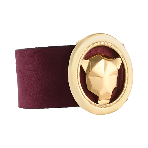 Skórzana bransoletka z głową tygrysa w okręgu (LV23/ZIM/110AU) - lv23_zim_110.jpg