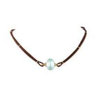 Choker średni kryształ Primero na zamszowym rzemyku (C24/LAT/79AU) - 26,36.jpg