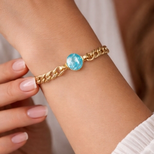 Bransoletka ze średnim kryształem Primero (B24/JES/108AU)