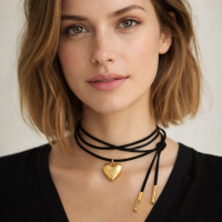 Czarny choker ze złotym pękatym serduszkiem, wiązany z przodu (C24/WIO/05AU) - Nagłówek (52).png