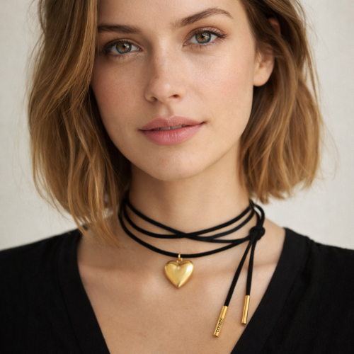 Czarny choker ze złotym pękatym serduszkiem, wiązany z przodu (C24/WIO/05AU) - Nagłówek (52).png