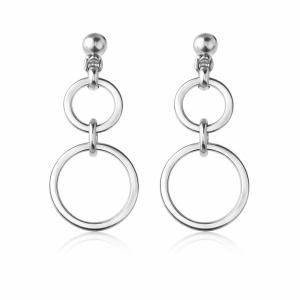 Hoop and circle earrings (P15 / RTM / 18AG)
