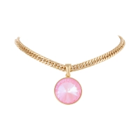 Choker z dużym, okrągłym kryształem o średnicy 27 mm (C25/JES/198AU) - 9536 (1).jpg