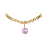 Choker z kryształem w kształcie rombu o wymiarach 18mm/18mm (C25/JES/254AU) - 0017.jpg