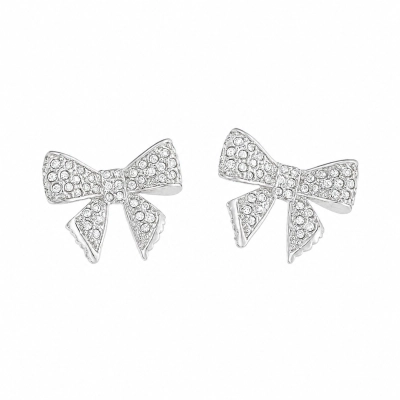 Kolczyki kokardki z kryształkami Aria Princess Collection (P25/NUT/09AG)
