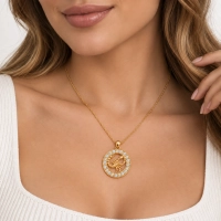 Naszyjnik ze znakiem zodiaku Skorpion zdobionym kryształkami Preciosa (C26/TAL/31/6AU) - Nagłówek – kopia – kopia - 2026-09-21T103301.748.png