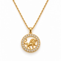 Naszyjnik ze znakiem zodiaku Lew zdobionym kryształkami Preciosa (C26/TAL/31/7AU) - Nagłówek – kopia – kopia - 2026-09-21T110904.178.png