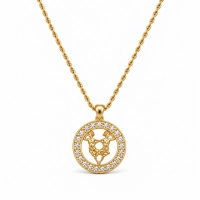 Naszyjnik ze znakiem zodiaku Bliźnięta zdobionym kryształkami Preciosa (C26/TAL/31/5AU) - Nagłówek – kopia – kopia - 2026-09-21T124518.357.png