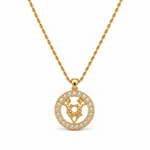 Naszyjnik ze znakiem zodiaku Bliźnięta zdobionym kryształkami Preciosa (C26/TAL/31/5AU) - Nagłówek – kopia – kopia - 2026-09-21T124518.357.png