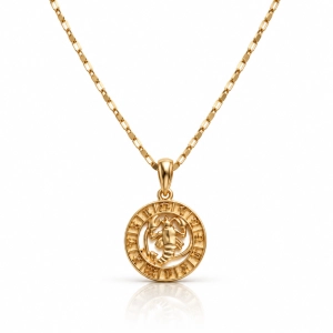 Naszyjnik ze znakiem zodiaku Skorpion (C26/TAL/32/6AU)
